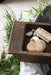 KI-generiertes Bild,IB Laursen 2x Nagelbürste Holz 10cm Naturhaar Borsten Fingerbürste Handbürste