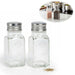 KI-generiertes Bild 2-fach Glas Salzstreuer Pfefferstreuer Set 10cm Silber / Transparent