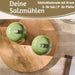 KI-generiertes Bild,iB Laursen Holz Salzmühle & Pfeffermühle Set Grün 21x5cm Keramikmahlwerk Gewürzmühle