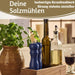 KI-generiertes Bild,Design Holz Salzmühle & Pfeffermühle Set Indigo 21cm Keramikmahlwerk Gewürzmühle