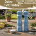 KI-generiertes Bild,iB Laursen Holz Salzmühle & Pfeffermühle Set Blau 21x5cm Keramikmahlwerk Gewürzmühle