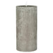 KI-generiertes Bild,Exklusive Stumpenkerze 14x6,8cm Ribe Rustik Grau Frensh Grey - Made in EU - Wachskerze