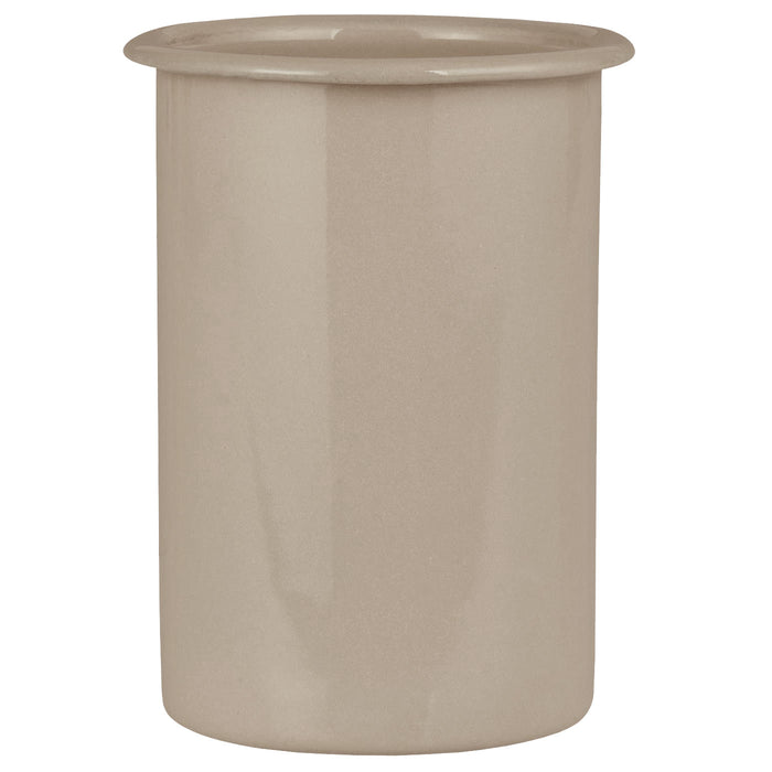 KI-generiertes Bild,IB Laursen Vintage Zahnputzbecher Emaille Beige 12cm Altum Zahnbürstenhalter