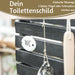 KI-generiertes Bild,Vintage Metall Türschild WC 9x5,5cm Toilettenschild Deko Nostalgie Schild