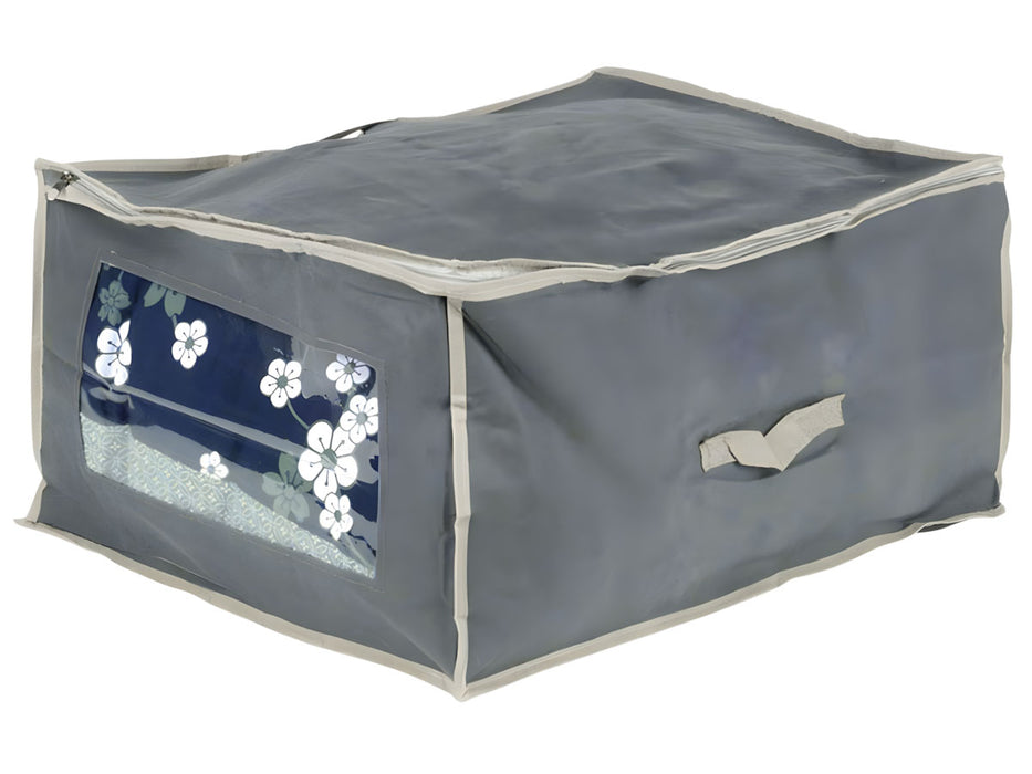 KI-generiertes Bild,XL Vlies Unterbettkommode Grau 60x45x30cm Jumbo Unterbettbox Aufbewahrungsbox