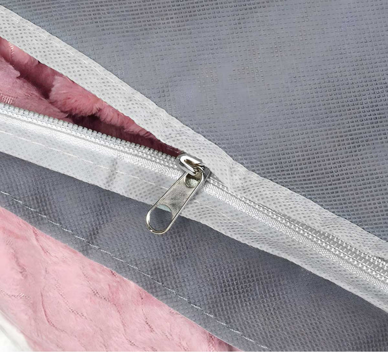 KI-generiertes Bild,XL Vlies Unterbettkommode Grau 60x45x30cm Jumbo Unterbettbox Aufbewahrungsbox