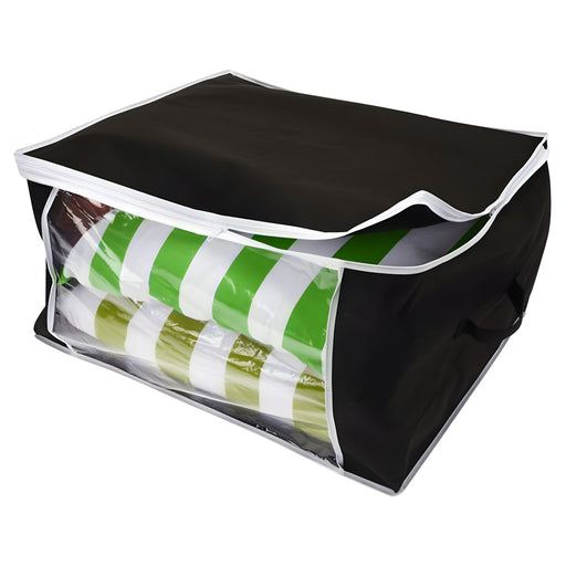KI-generiertes Bild,XL Unterbettkommode Schwarz 60x35x40cm Jumbo Unterbettbox Aufbewahrungsbox