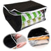 KI-generiertes Bild XL Unterbettkommode Schwarz 60x35x40cm Jumbo Unterbettbox Aufbewahrungsbox