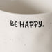 KI-generiertes Bild,XL Jumbo Kaffeebecher 420ml Spruch Be Happy Henkelbecher Kaffeetasse