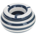 KI-generiertes Bild Sturmaschenbecher 11x6cm Maritim Blau Windaschenbecher Aschenbecher