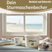 KI-generiertes Bild,Sturmaschenbecher Lieblingsplatz 10x7,5cm Maritim Weiß Blau Windaschenbecher Aschenbecher