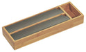 KI-generiertes Bild,3-fach Holz Folienspender Bambus Schubladen Alufolienspender Folienschneider