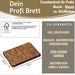 KI-generiertes Bild,Profi Holz Schneidebrett Stirnholz 42cm XL Akazie Küchenbrett Tranchierbrett