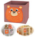 KI-generiertes Bild Kinder Aufbewahrungsbox Bär 30cm Faltbar Spielzeug Organizer für Ikea Kallax