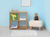 KI-generiertes Bild,Kinder Aufbewahrungsbox Giraffe 30cm Faltbar Spielzeug Organizer für Ikea Kallax