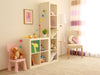 KI-generiertes Bild,Kinder Aufbewahrungsbox Giraffe 30cm Faltbar Spielzeug Organizer für Ikea Kallax