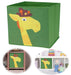 KI-generiertes Bild Kinder Aufbewahrungsbox Giraffe 30cm Faltbar Spielzeug Organizer für Ikea Kallax