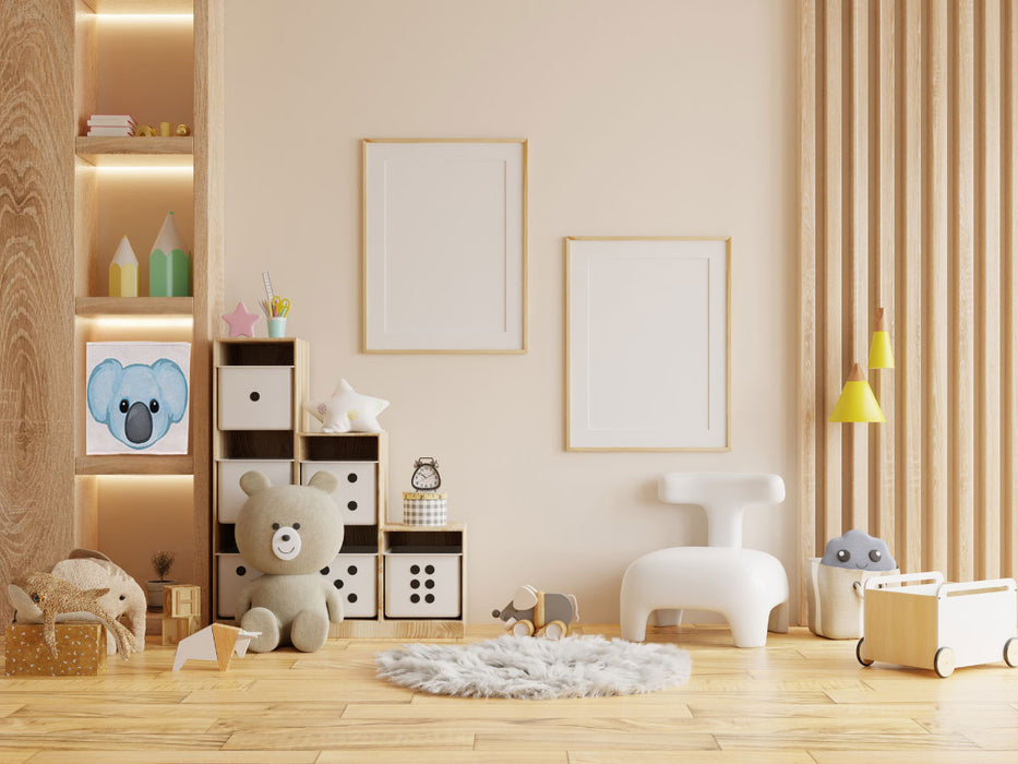 KI-generiertes Bild,Kinder Aufbewahrungsbox Koala Bär 30cm Faltbar Spielzeug Organizer für Ikea Kallax