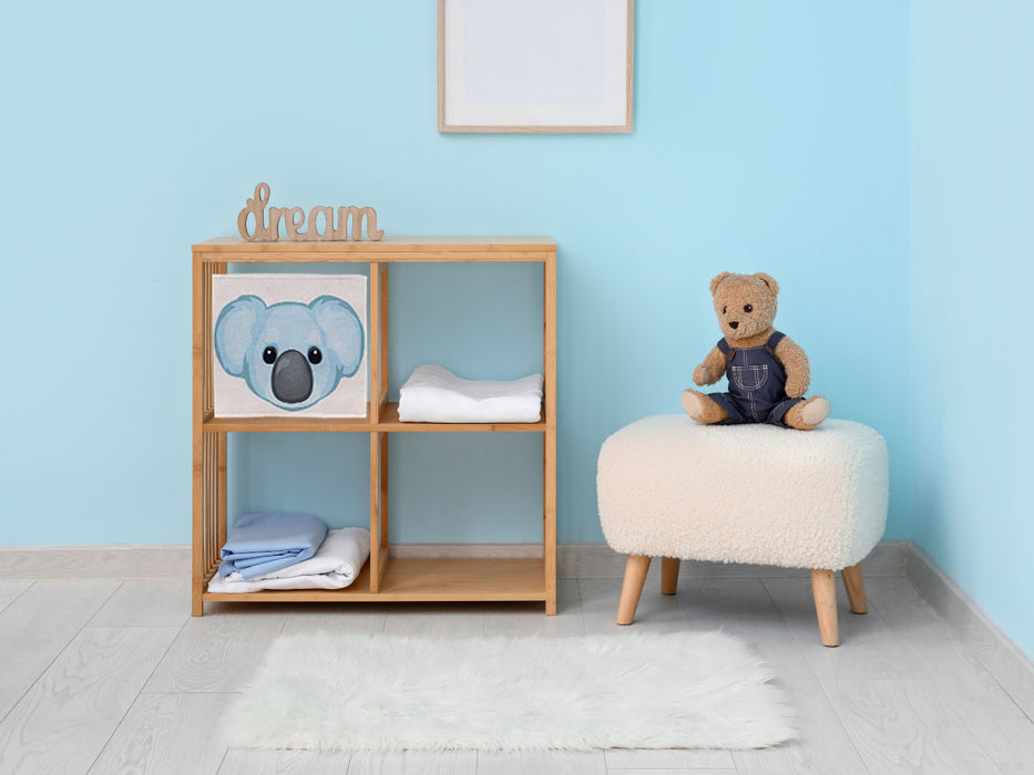 KI-generiertes Bild,Kinder Aufbewahrungsbox Koala Bär 30cm Faltbar Spielzeug Organizer für Ikea Kallax