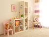 KI-generiertes Bild,Kinder Aufbewahrungsbox Löwe 30cm Faltbar Spielzeug Organizer für Ikea Kallax