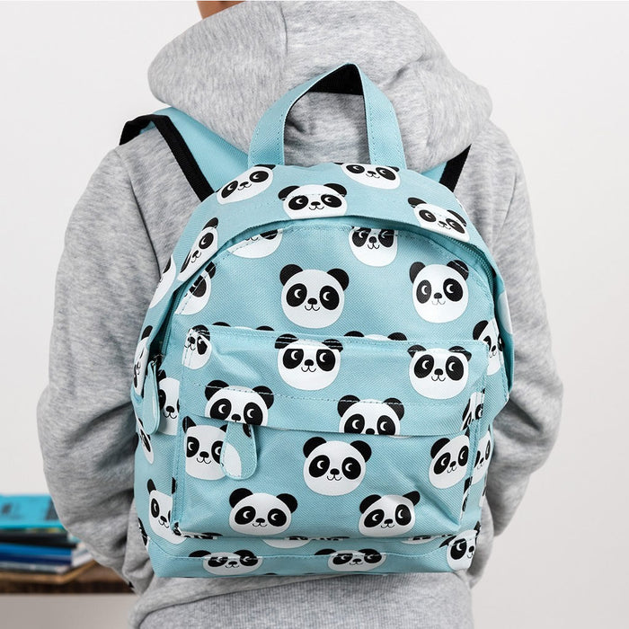 KI-generiertes Bild,Kinder Rucksack Backpack Panda Bär 28x20cm Kindergartentasche