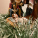 KI-generiertes Bild,XL Krippenfiguren Set 7 Figuren 15cm Traditionell Handbemalt Krippe Krippenset