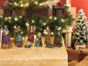 KI-generiertes Bild,Krippenfiguren Set 10 Figuren 13cm Traditionell Handbemalt Krippe Krippenset Xmas