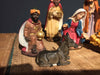KI-generiertes Bild,Krippenfiguren Set 8 Figuren 11cm Traditionell Handbemalt Krippe Krippenset Xmas