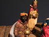 KI-generiertes Bild,Krippenfiguren Set 8 Figuren 11cm Traditionell Handbemalt Krippe Krippenset Xmas