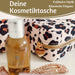 KI-generiertes Bild,Mimi's Glow Kulturtasche Romy 26x14cm Leo Beige Schminktasche Kosmetiktasche
