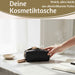 KI-generiertes Bild,Mimi's Glow Kosmetiktasche Suki 21x7cm Leo Grau Schwarz Schminktasche Mäppchen