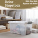 KI-generiertes Bild,Stapelbox Allzweckbox 30x20x15cm mit Deckel Transportbox Stapelkiste