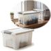 KI-generiertes Bild Stapelbox Allzweckbox 30x20x15cm mit Deckel Transportbox Stapelkiste