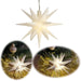 KI-generiertes Bild 3D LED Außen Leuchtstern Ø 12cm Weiß Timer Beleuchtet Weihnachtsstern