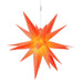 KI-generiertes Bild,3D Außen Leuchtstern Ø 40cm Rot 6 LED Beleuchtet Weihnachtsstern Faltstern