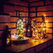 KI-generiertes Bild,LED Flaschenlicht 10 LED Korken Lichterkette mit Timer Batterie Flaschenlichter