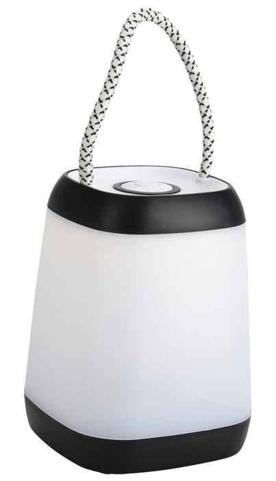 KI-generiertes Bild,LED Camping-Leuchte 12x9cm Schwarz Weiß tragbar Gartenlaterne Windlicht