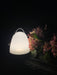 KI-generiertes Bild,LED Camping-Leuchte 18x13cm Schwarz Weiß tragbar Gartenlaterne Windlicht