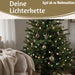 KI-generiertes Bild,LED Lichterkette Kugeln Soft Multi Colour 60 Lampen 4,5 Meter Timer Batterie
