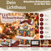 KI-generiertes Bild,LED Lichthaus 12,5cm 2x AA Batterie für Weihnachtsstadt Weihnachtsdorf