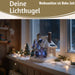 KI-generiertes Bild,LED Lichthaus 12,5cm 2x AA Batterie für Weihnachtsstadt Weihnachtsdorf