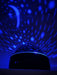 KI-generiertes Bild,LED Laser Projektor Sternenhimmel Schwarz Timer Weihnachten Beleuchtung Deko Licht