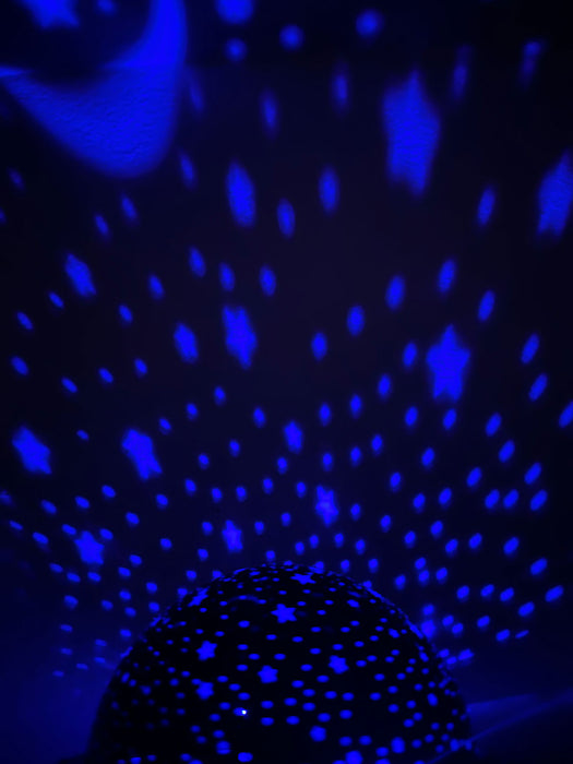 KI-generiertes Bild,LED Laser Projektor Sternenhimmel Schwarz Timer Weihnachten Beleuchtung Deko Licht