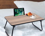 KI-generiertes Bild,Holz Laptoptisch Betttablett 53x30cm Frühstückstablett Serviertablett