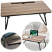 KI-generiertes Bild Holz Laptoptisch Betttablett 53x30cm Frühstückstablett Serviertablett