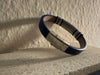 KI-generiertes Bild,Elegantes Unisex Lederarmband 21cm Sylt Anker Motiv Blau Silber Echtleder