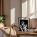 KI-generiertes Bild,Eleganter Glas Bilderrahmen Oslo 10x15cm Schwarz Klar Durchsichtig Fotorahmen