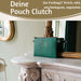 KI-generiertes Bild,Mimi's Glow Clutch Lia Dackel 22cm PU Leder Haptik Handtasche Kosmetiktasche