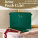 KI-generiertes Bild,Mimi's Glow Clutch Lia Dackel 22cm PU Leder Haptik Handtasche Kosmetiktasche