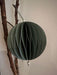 KI-generiertes Bild,3x XL Papier Wabenball Grün Blau Weiß 15cm Deko-Anhänger Weihnachten Baumschmuck